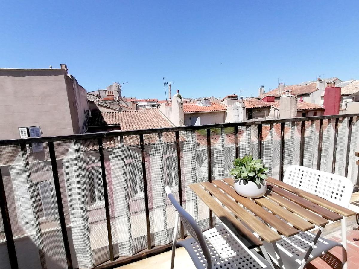 Studio Vieux-Port Avec Terrasse Marseille Exterior photo